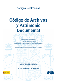 Código de Archivos y Patrimonio Documental