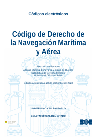 Código de Derecho de la Navegación Marítima y Aérea