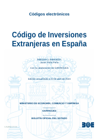 Código de Inversiones Extranjeras en España