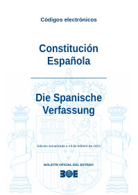 Constitución Española _  Die Spanische Verfassung 