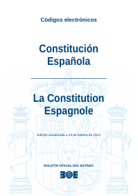 Constitución Española _  La Constitution Espagnole