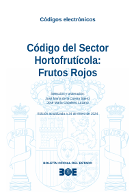 Código del Sector Hortofrutícola: Frutos Rojos