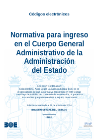 Normativa para ingreso en el Cuerpo General Administrativo de la Administración del Estado
