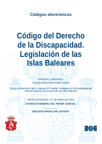 Código del Derecho de la Discapacidad. Legislación de las Islas Baleares