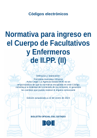 Normativa para ingreso en el Cuerpo de Facultativos y Enfermeros de II.PP. (II)